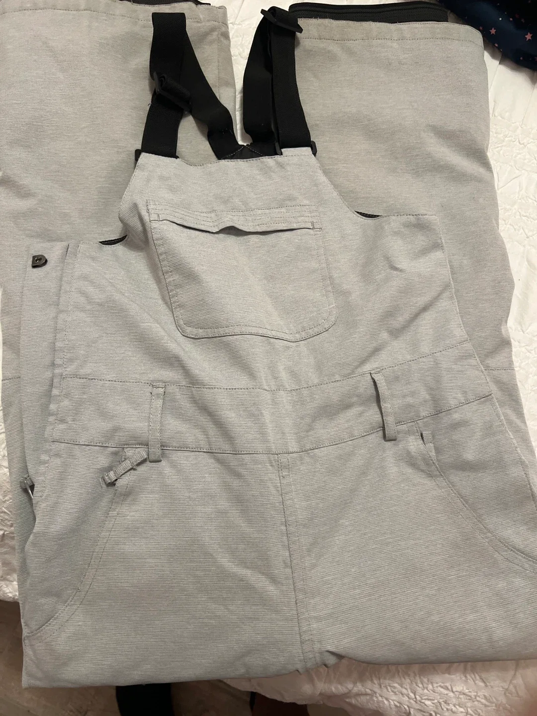 Roxy Snow Bib - Size 10 - Grey thumbnail