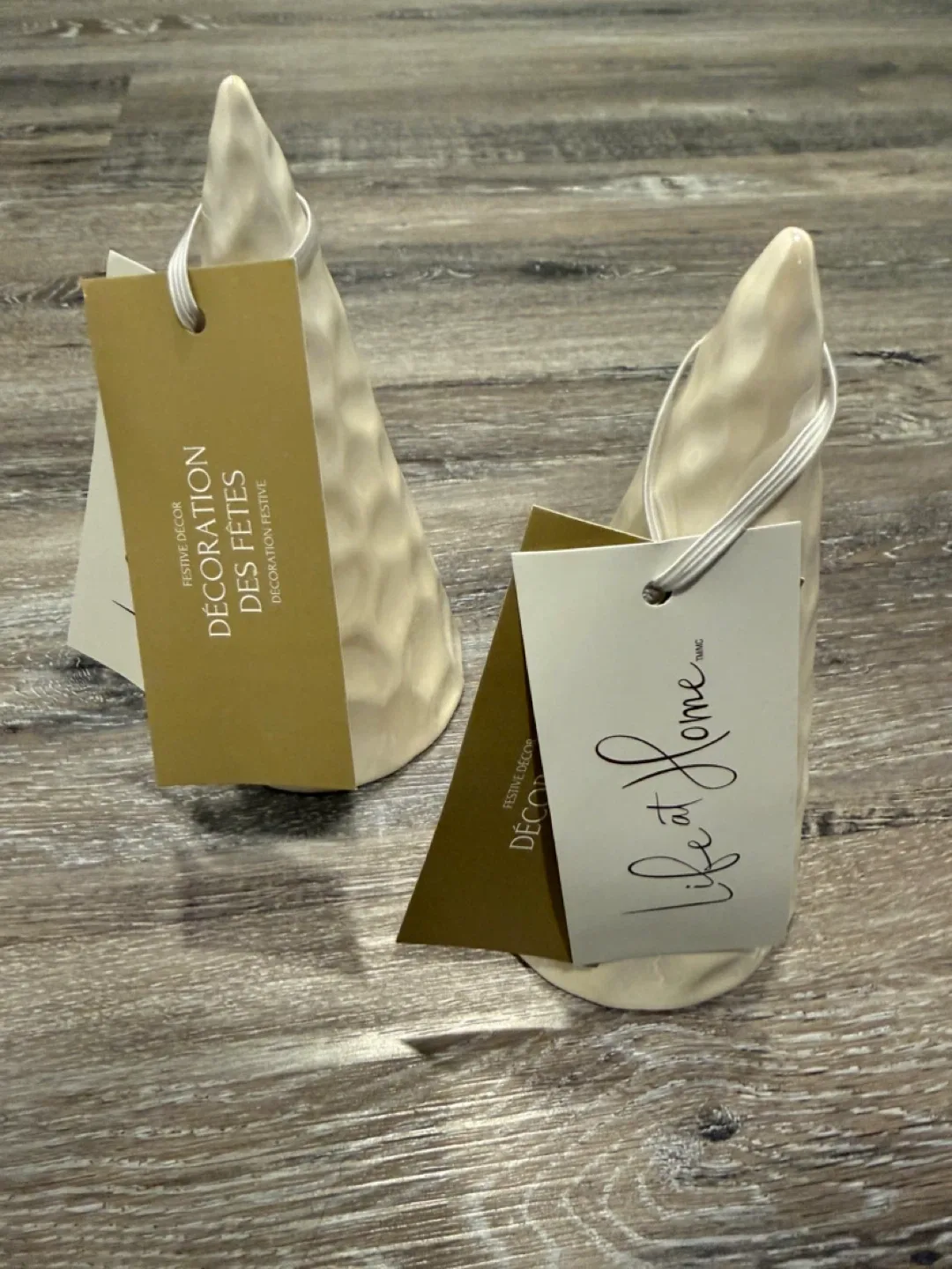 New Life at Home Decorative Tree Cones - Set of 2 thumbnail