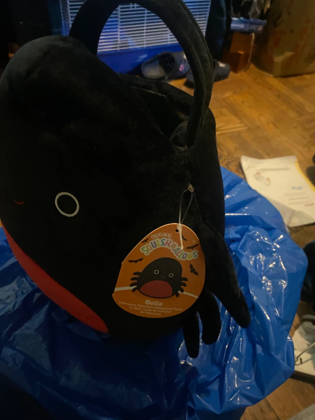 Squishmallows Bella Halloween Spider Pail - photo 2