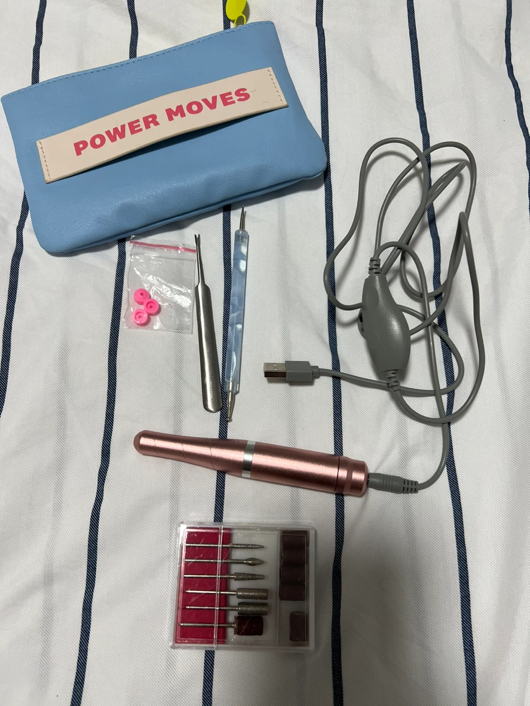 Kiredoo Nail Drill Set - Rose Gold - photo 2