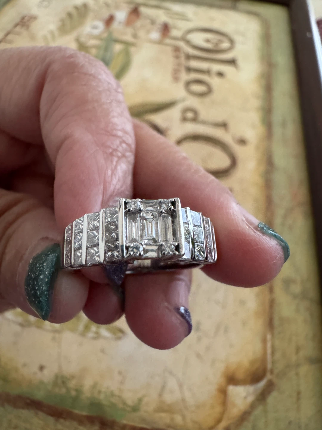 Effy 14K White Gold Diamond Ring - photo 3