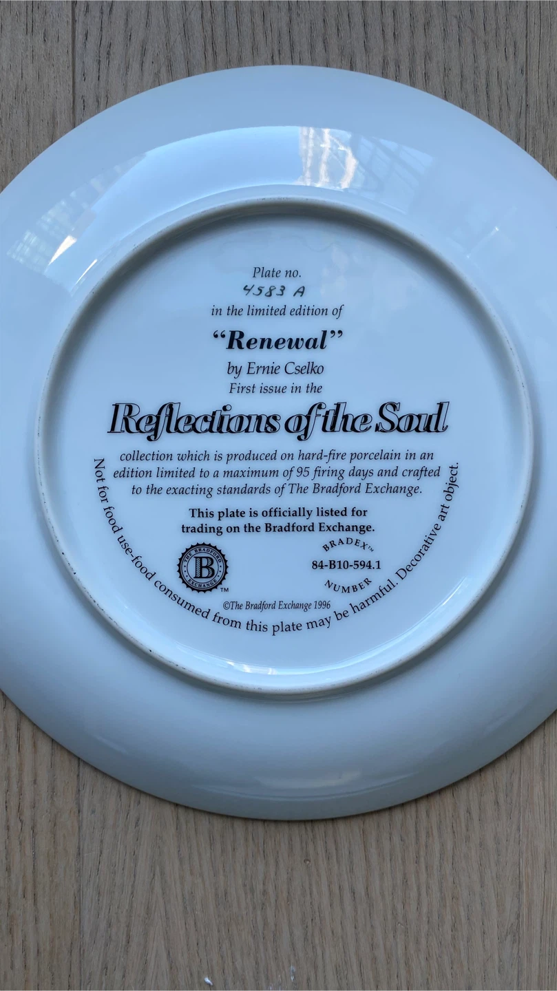 Renewal Plate by Ernie Cselko - photo 3