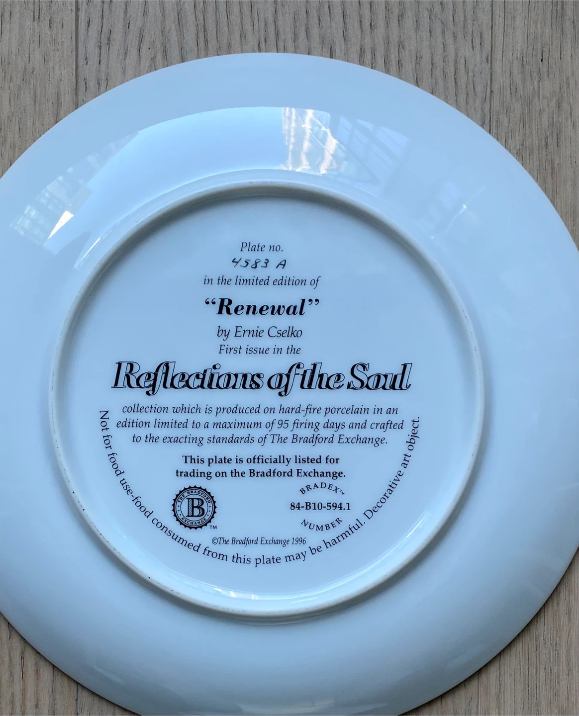 Renewal Plate by Ernie Cselko - photo 2