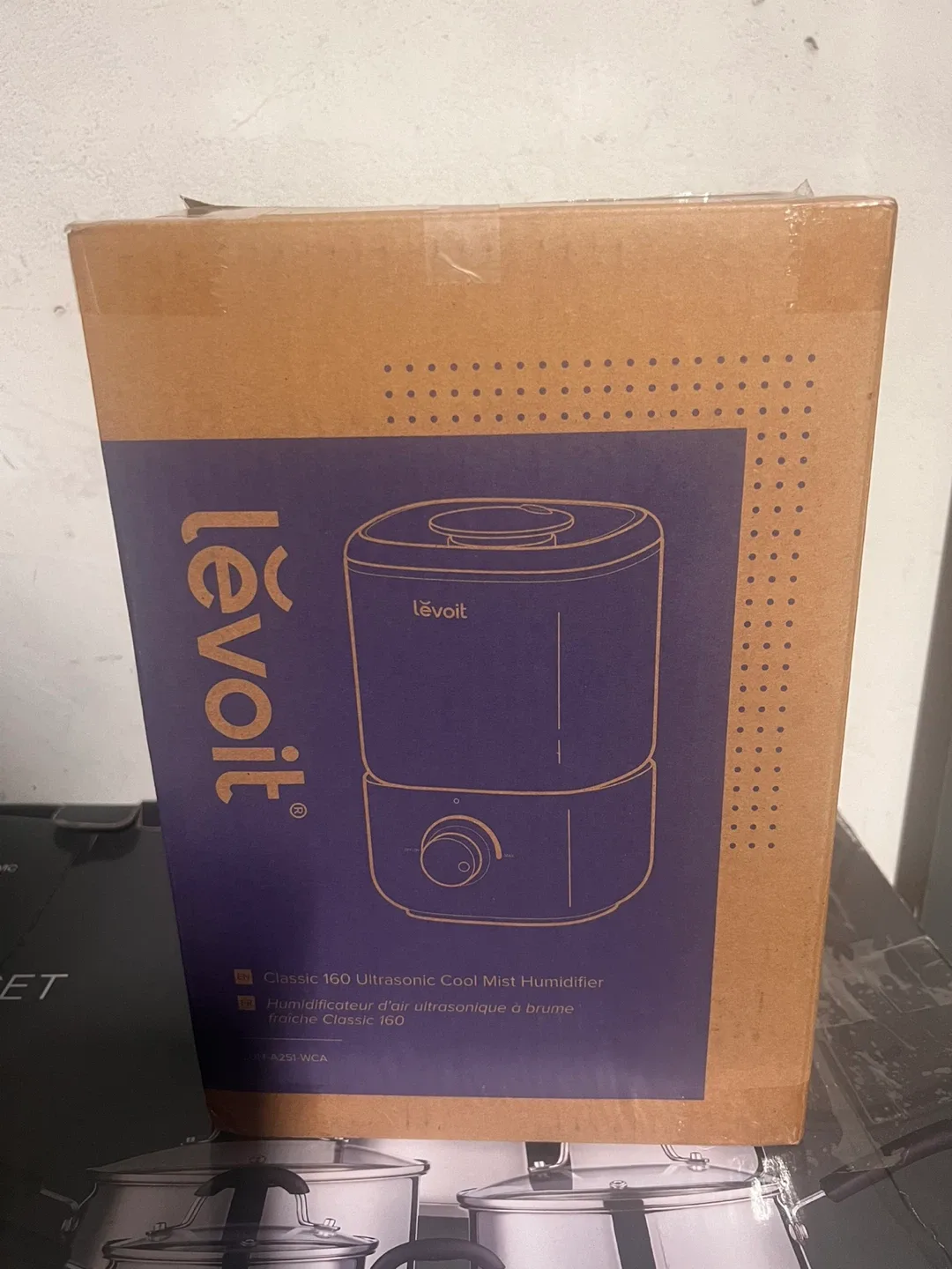 LEVOIT Humidifier for Bedroom, 2.5L Top Fill Cool Mist - NEW image indicator(2)