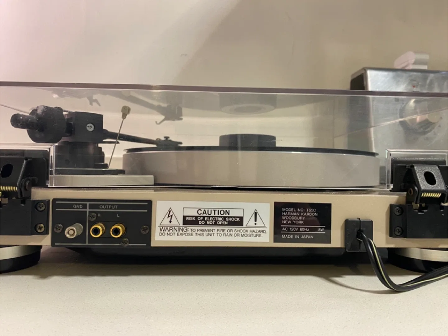 Harman Kardon T65C Floating Suspension Turntable image indicator(10)