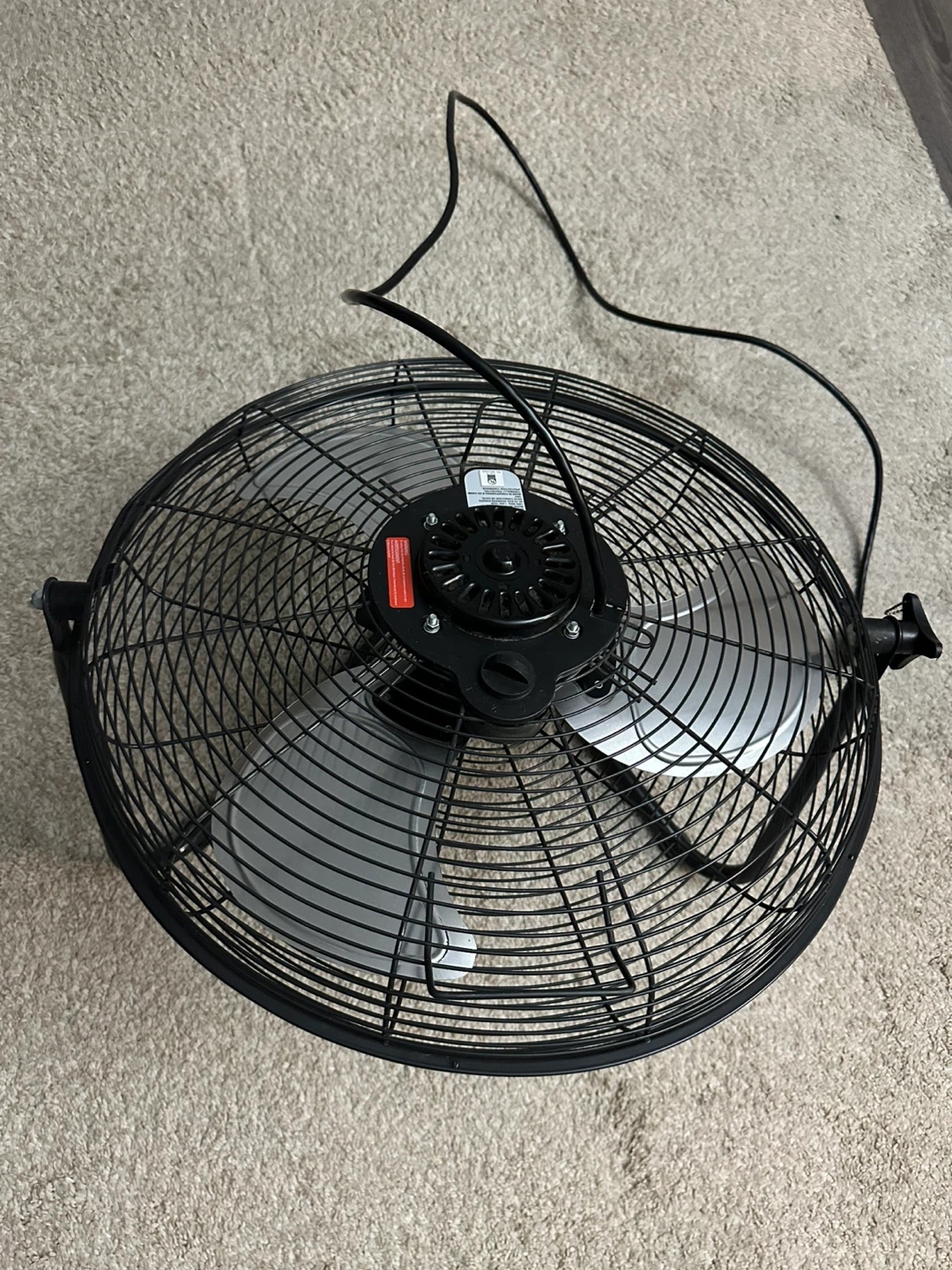 Commercial Electric Floor Fan - Black - photo 2