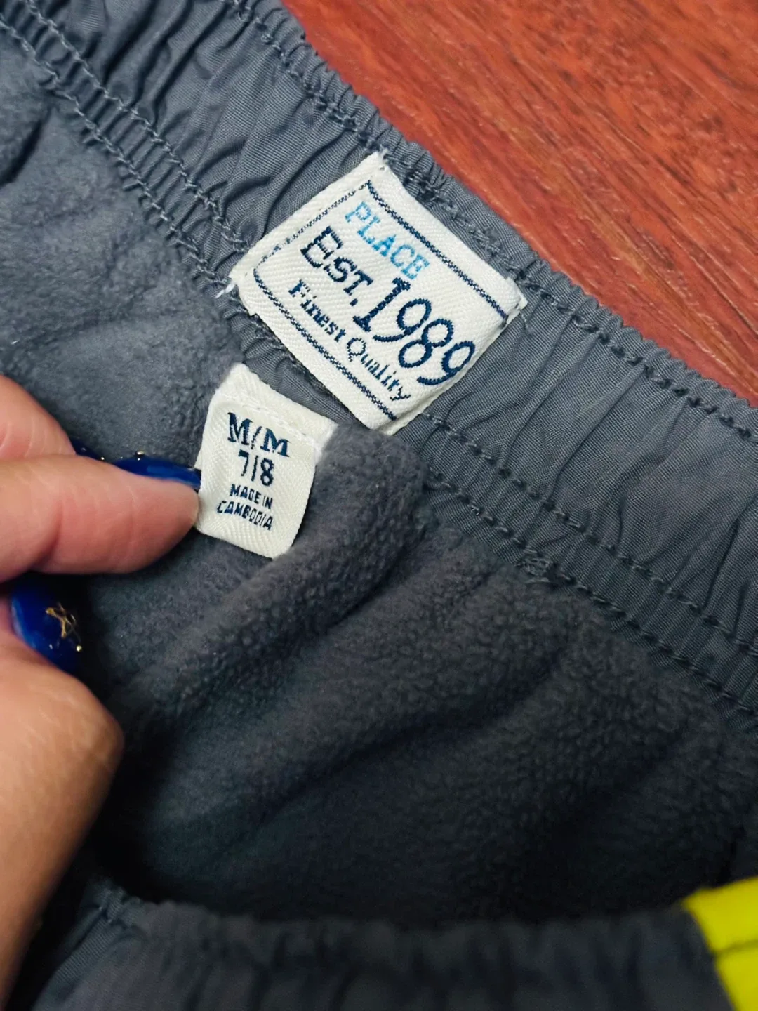 The Children's Place Track Pants - Size M (7/8) image indicator(3)