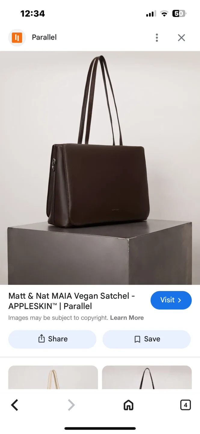 Matt & Nat MAIA Vegan Satchel image indicator(2)