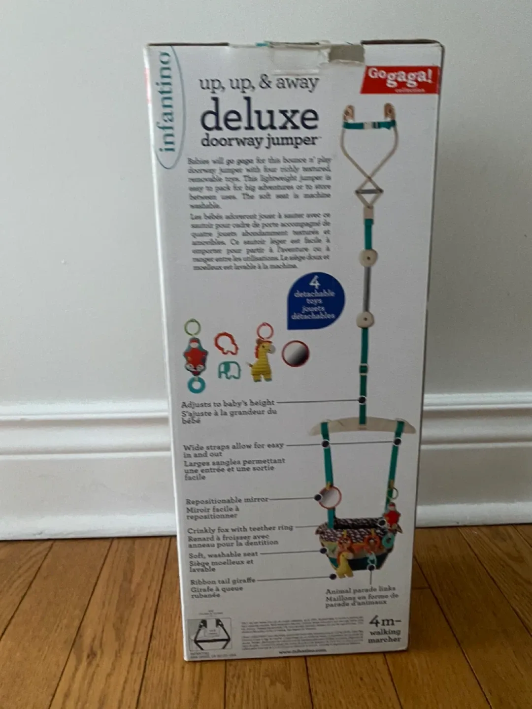 Infantino Up, Up, & Away Deluxe Jumper image indicator(2)