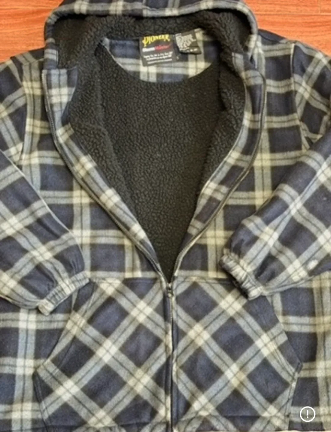 Pioneer Plaid Fleece Lined Hoodie image indicator(4)