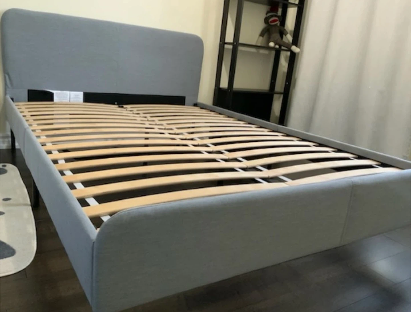 IKEA SLATTUM Full Size Bed Frame - Vissle Dark Gray