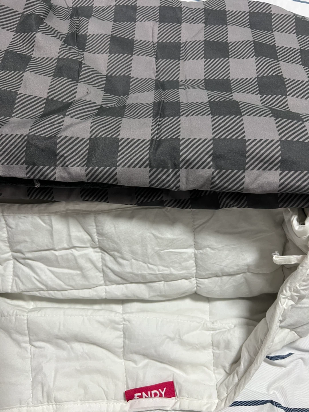 Endy Weighted Blanket, Grey - photo 2