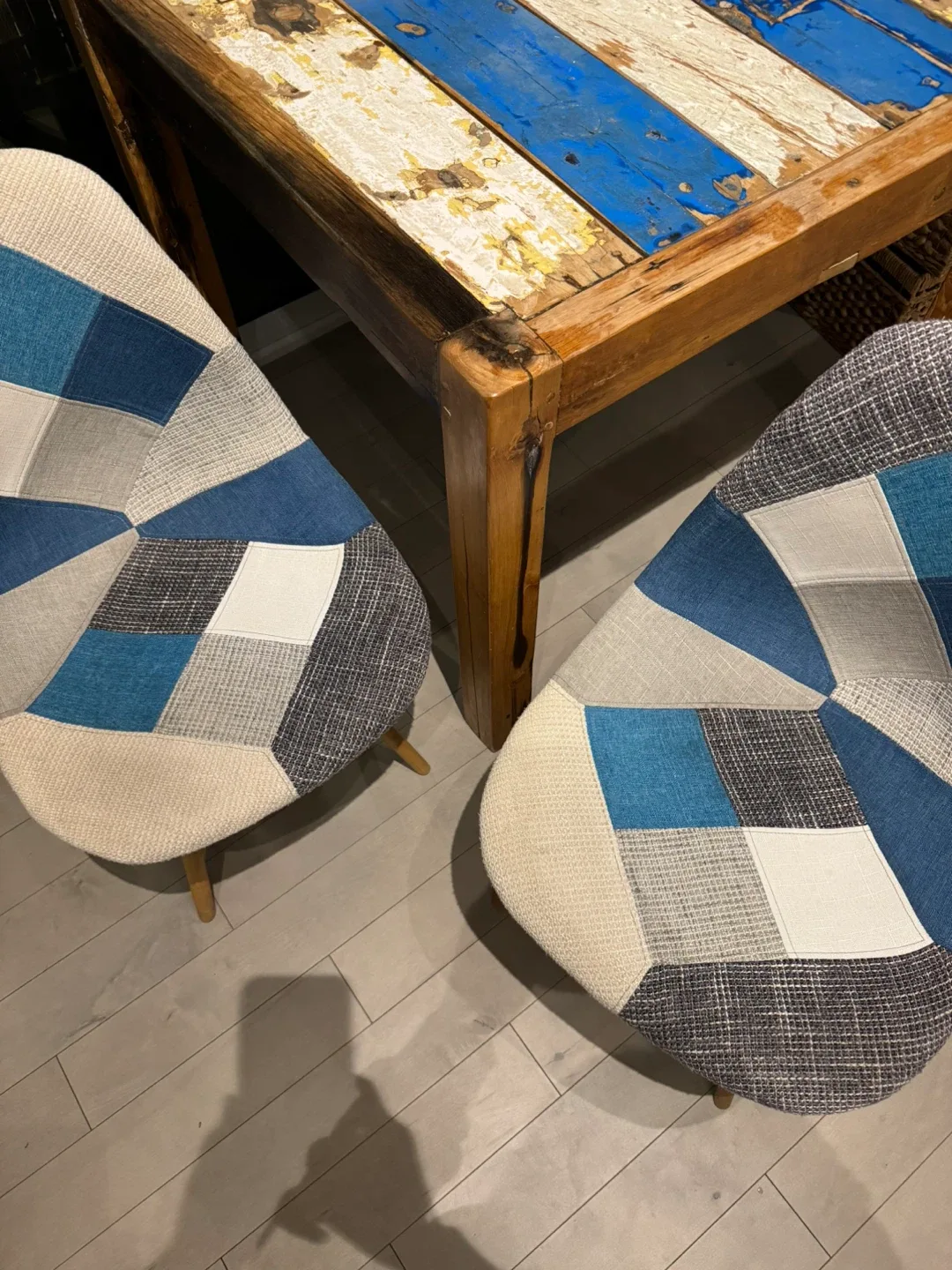 Patchwork Accent Chair X2 thumbnail
