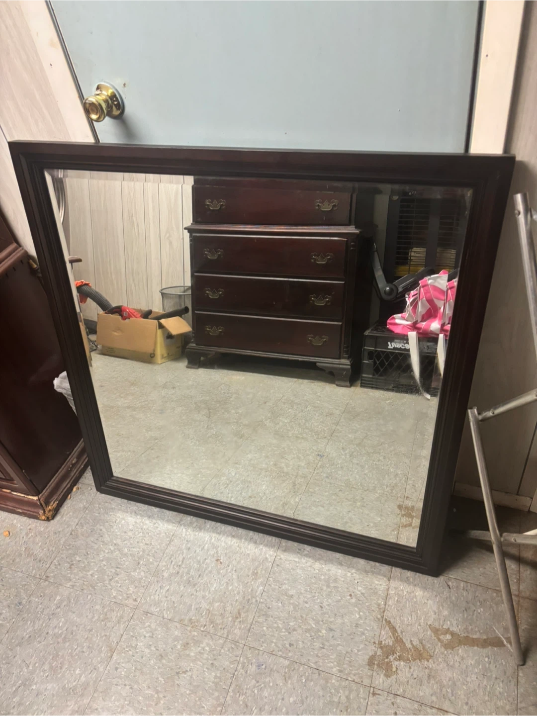 Framed Wall Mirror 40x40