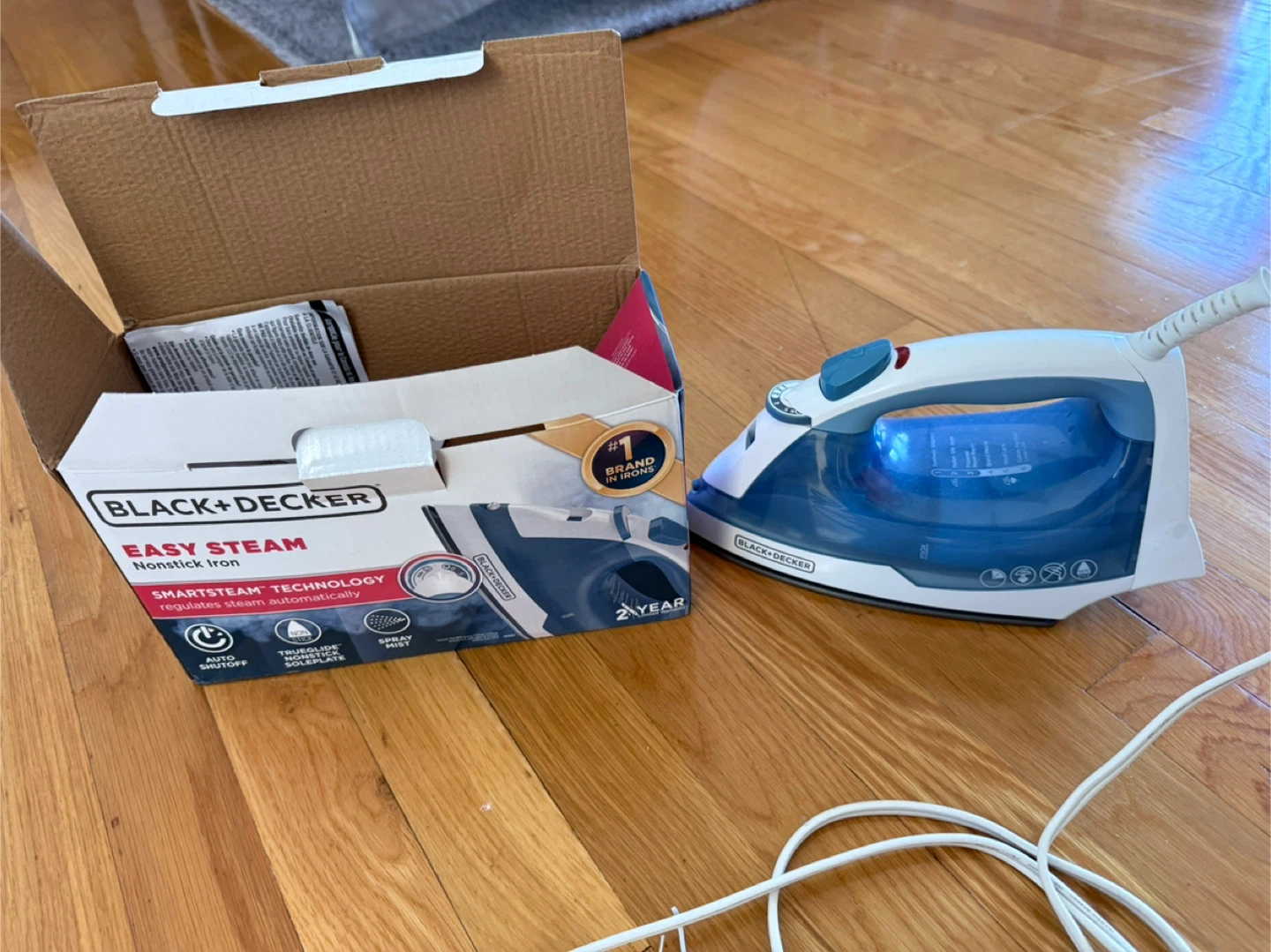 Black+Decker Easy Steam Iron