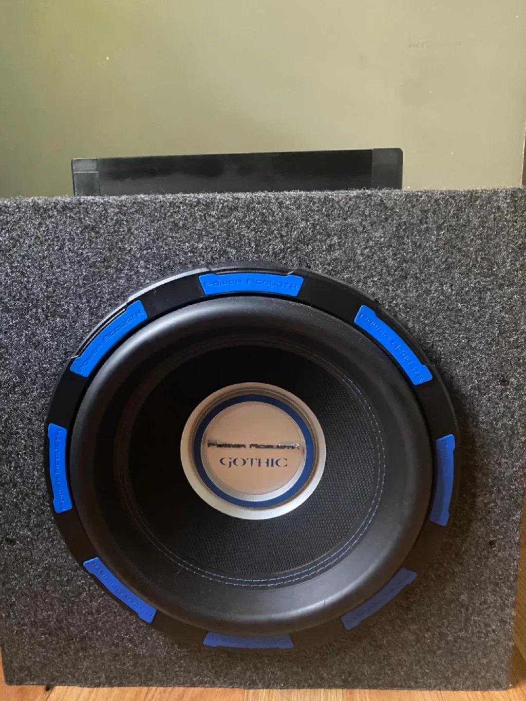 Power Acoustik Gothic 12" Subwoofer