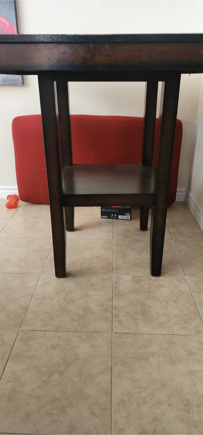 Dark Wood Dining Table image indicator(4)