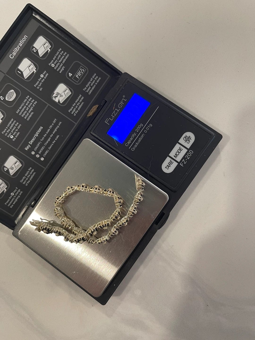 925 Silver Bracelet with Floral Design - photo 3