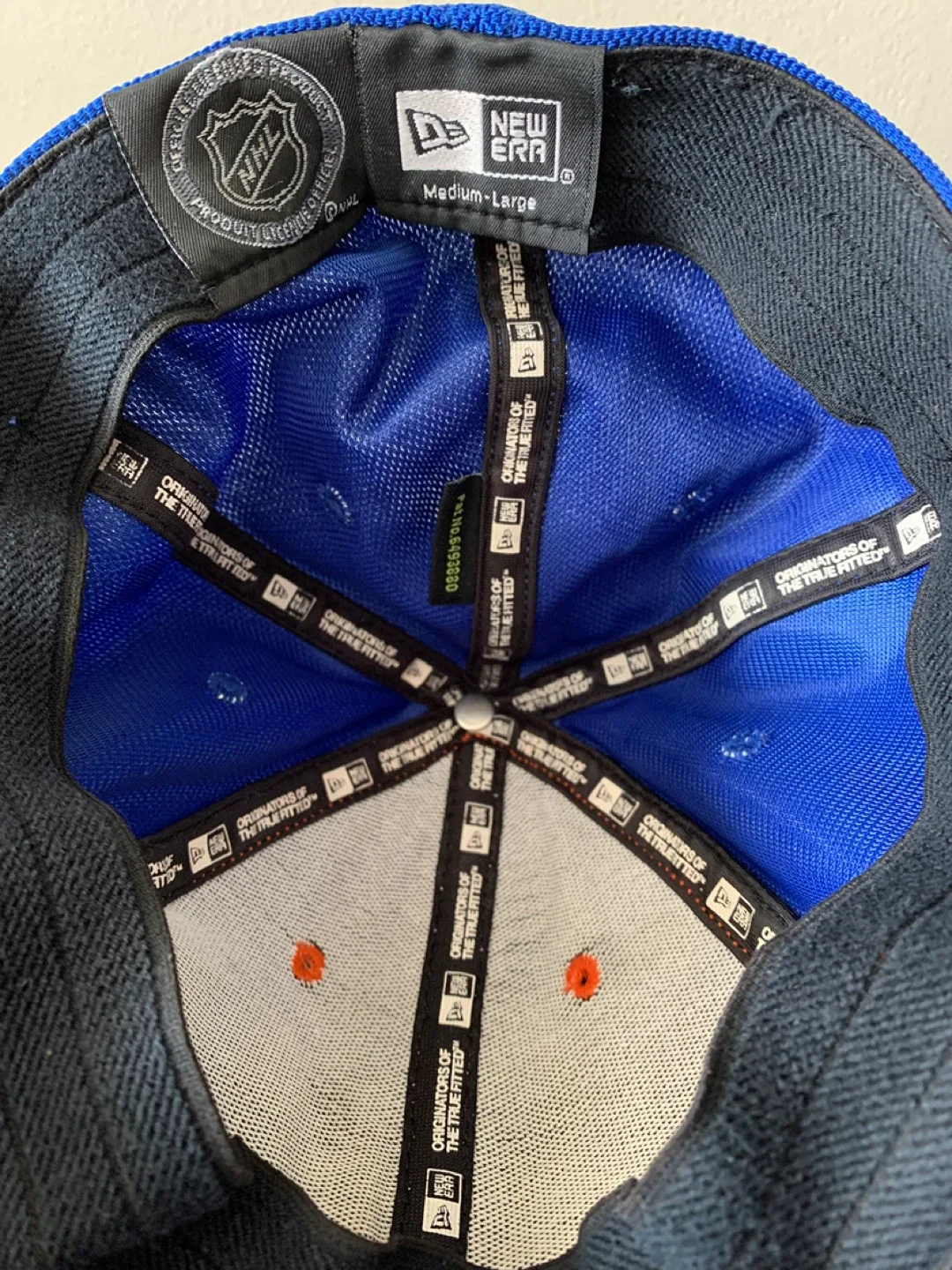 Edmonton Oilers New Era Hat - Medium/Large 🥕 image indicator(5)