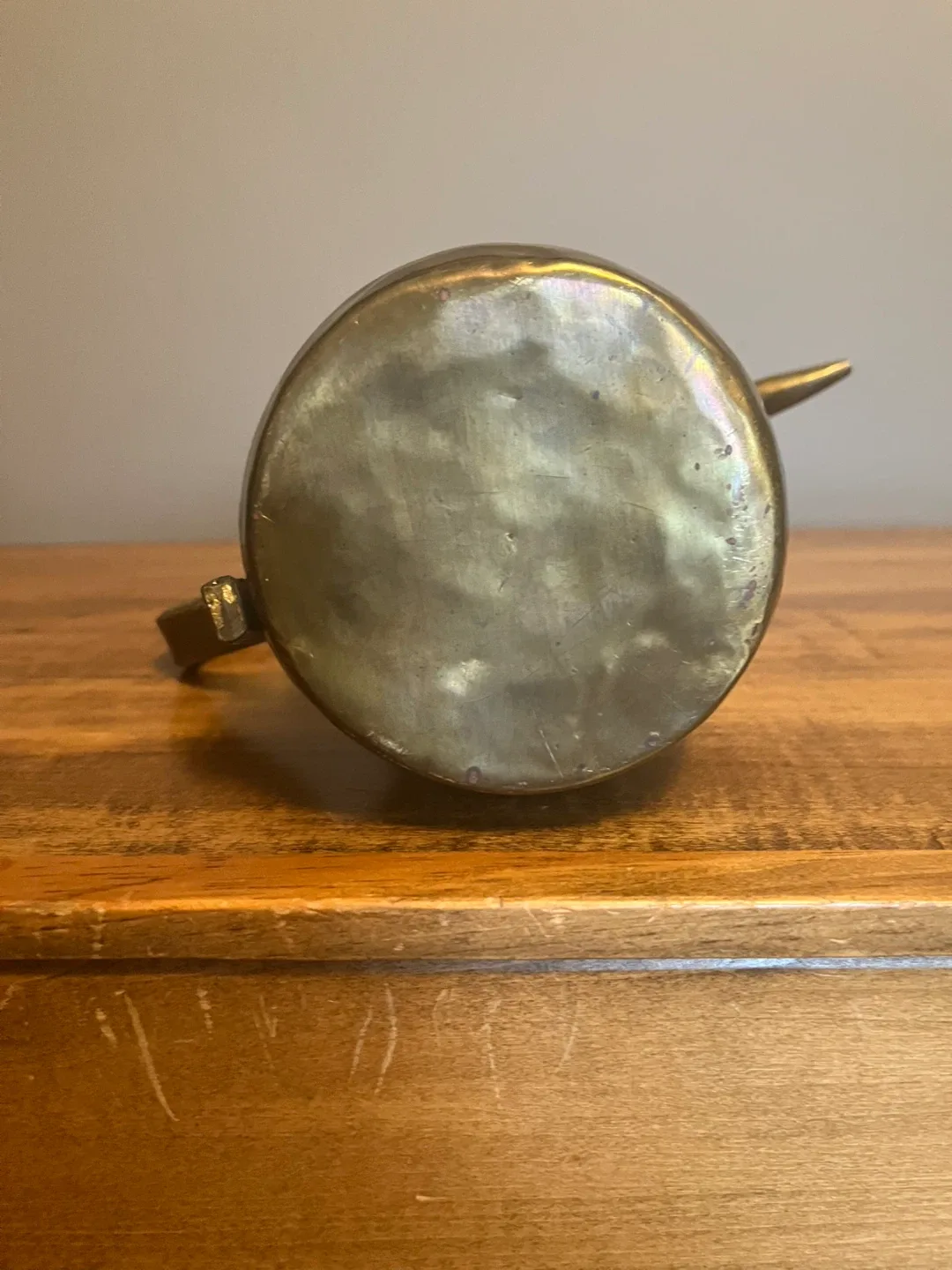 Antique Copper Pitcher c/w Handle and Spout image indicator(4)