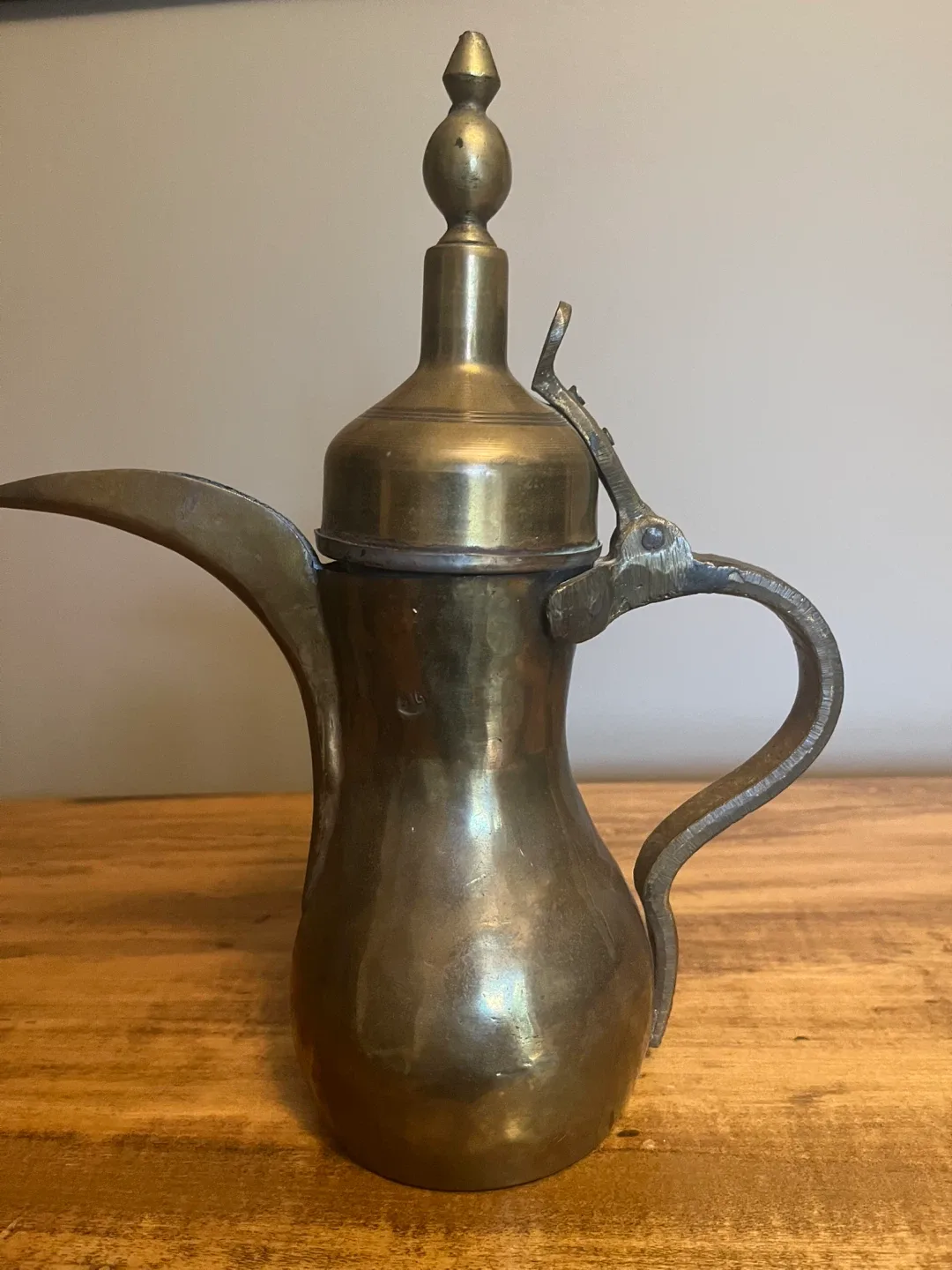 Antique Copper Pitcher c/w Handle and Spout image indicator(5)