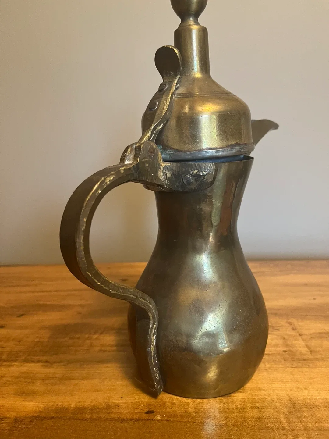 Antique Copper Pitcher c/w Handle and Spout image indicator(3)