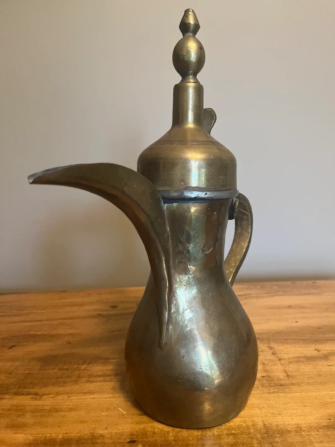 Antique Copper Pitcher c/w Handle and Spout image indicator(2)