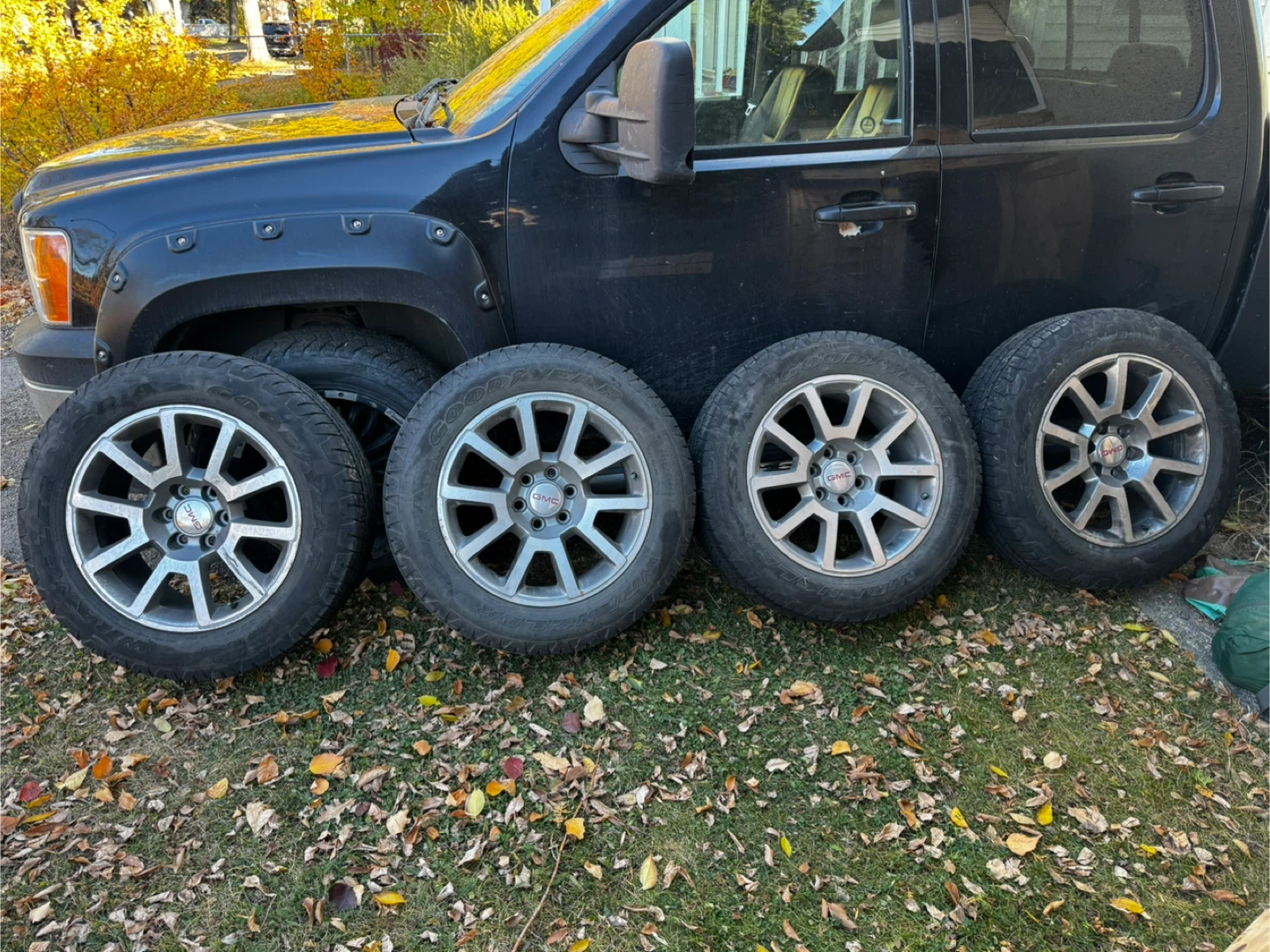 GM Alloy Wheels & Tires - Set of 4