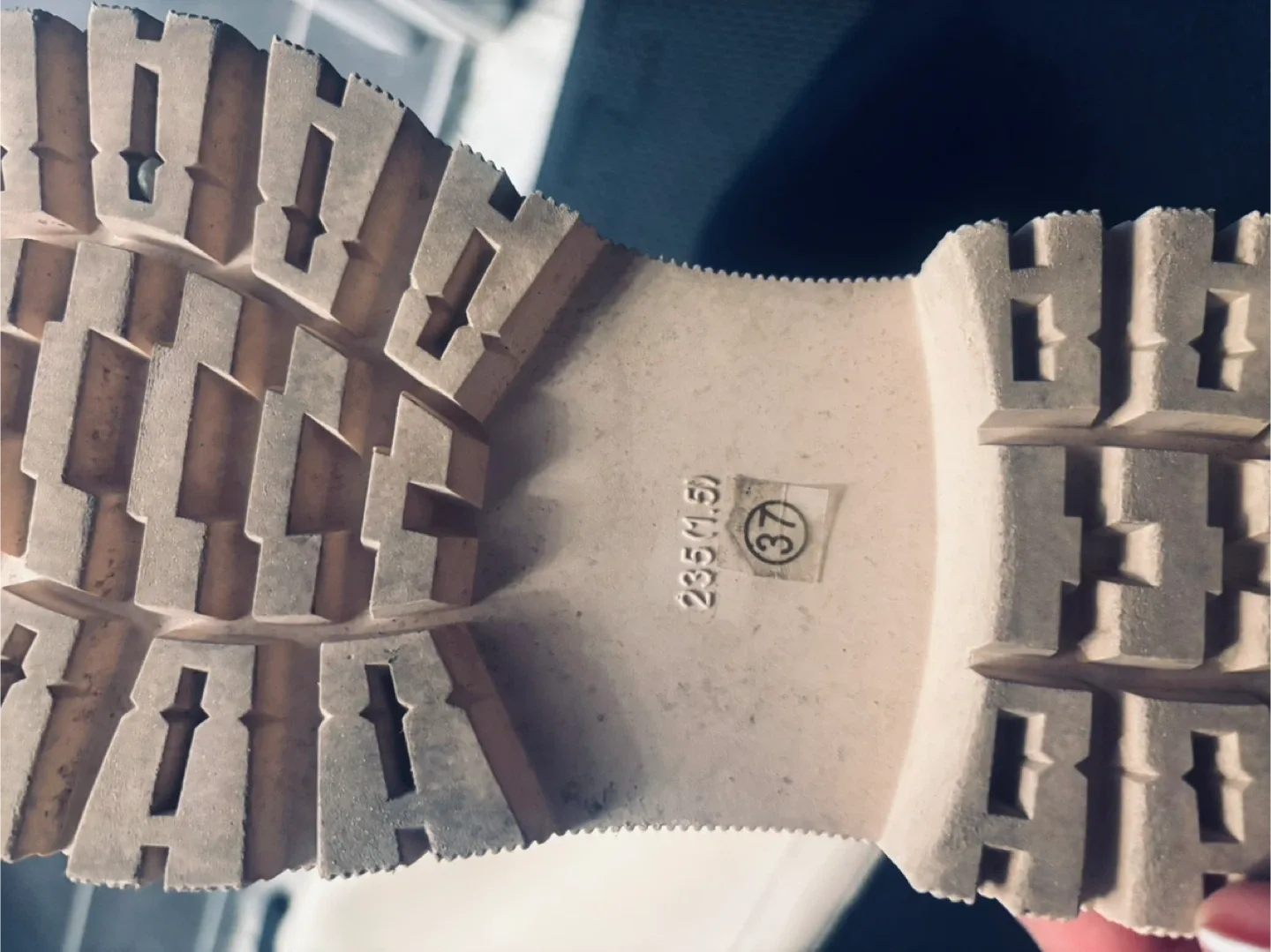 Beige Knee High Boots - Size 7 (EU 37) image indicator(3)