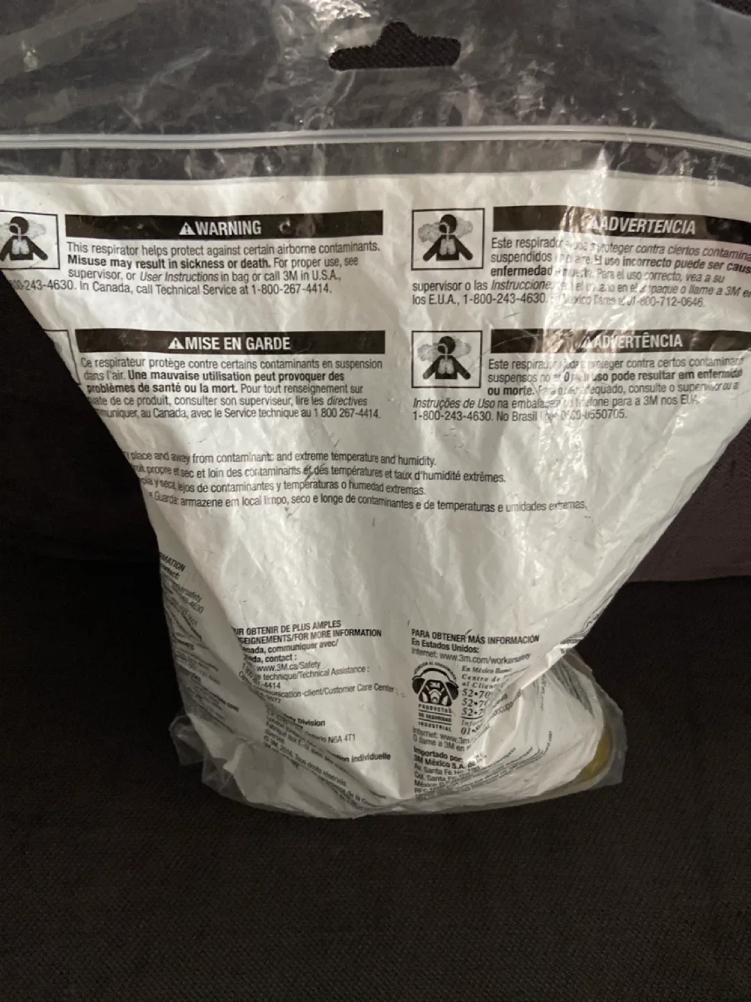 3M Half Facepiece Respirator, Medium + Filters image indicator(2)