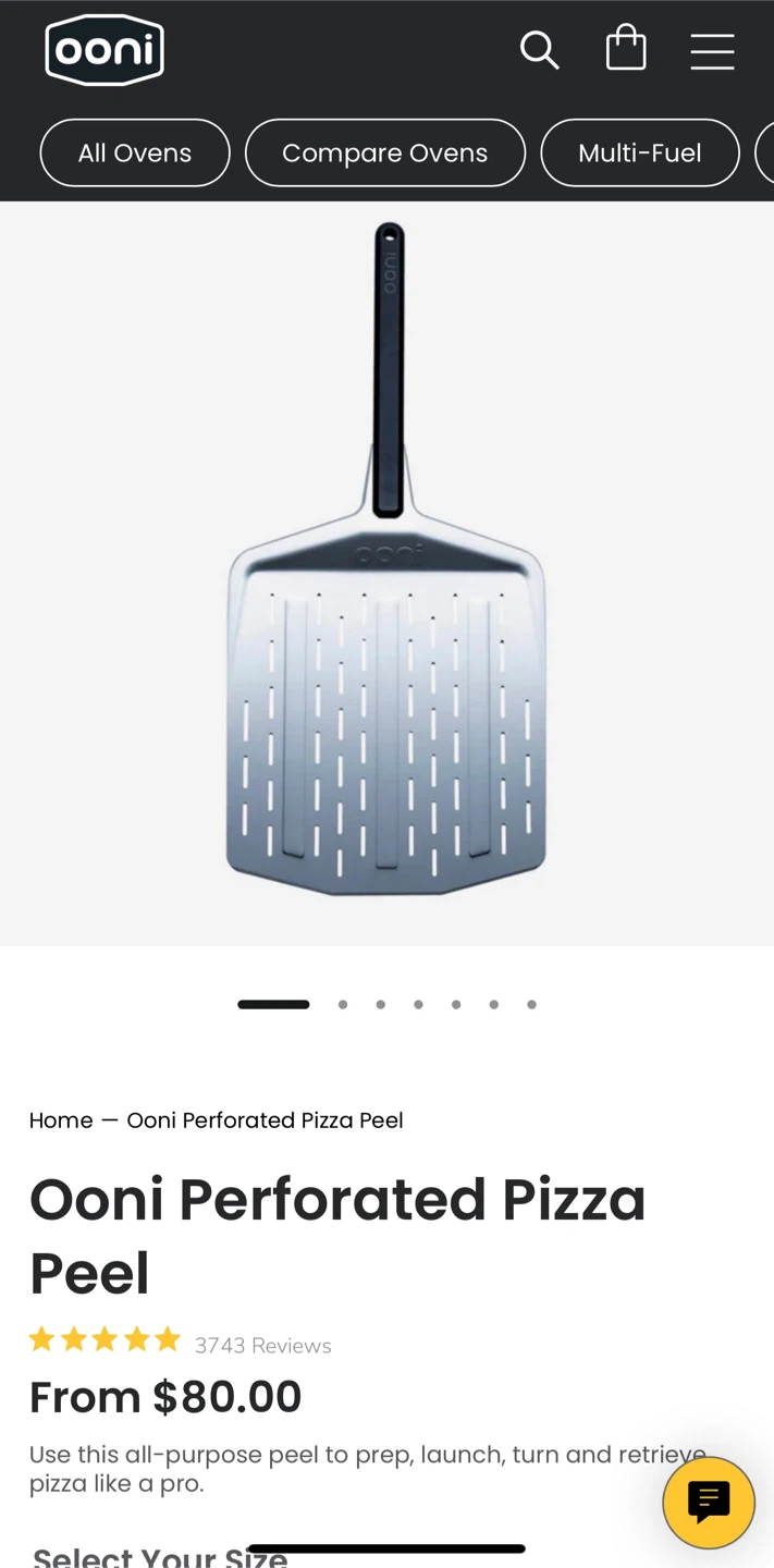 Ooni Koda 12 Pizza Oven & Peel - photo 2