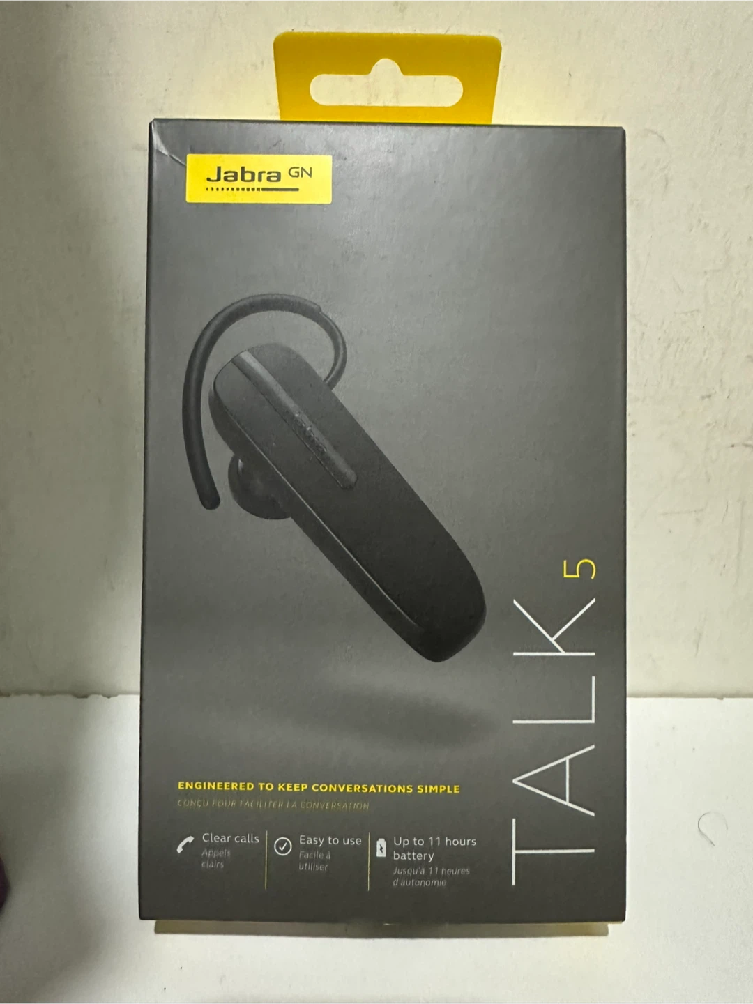 Jabra Talk 5 Bluetooth Headset - Easy to Use