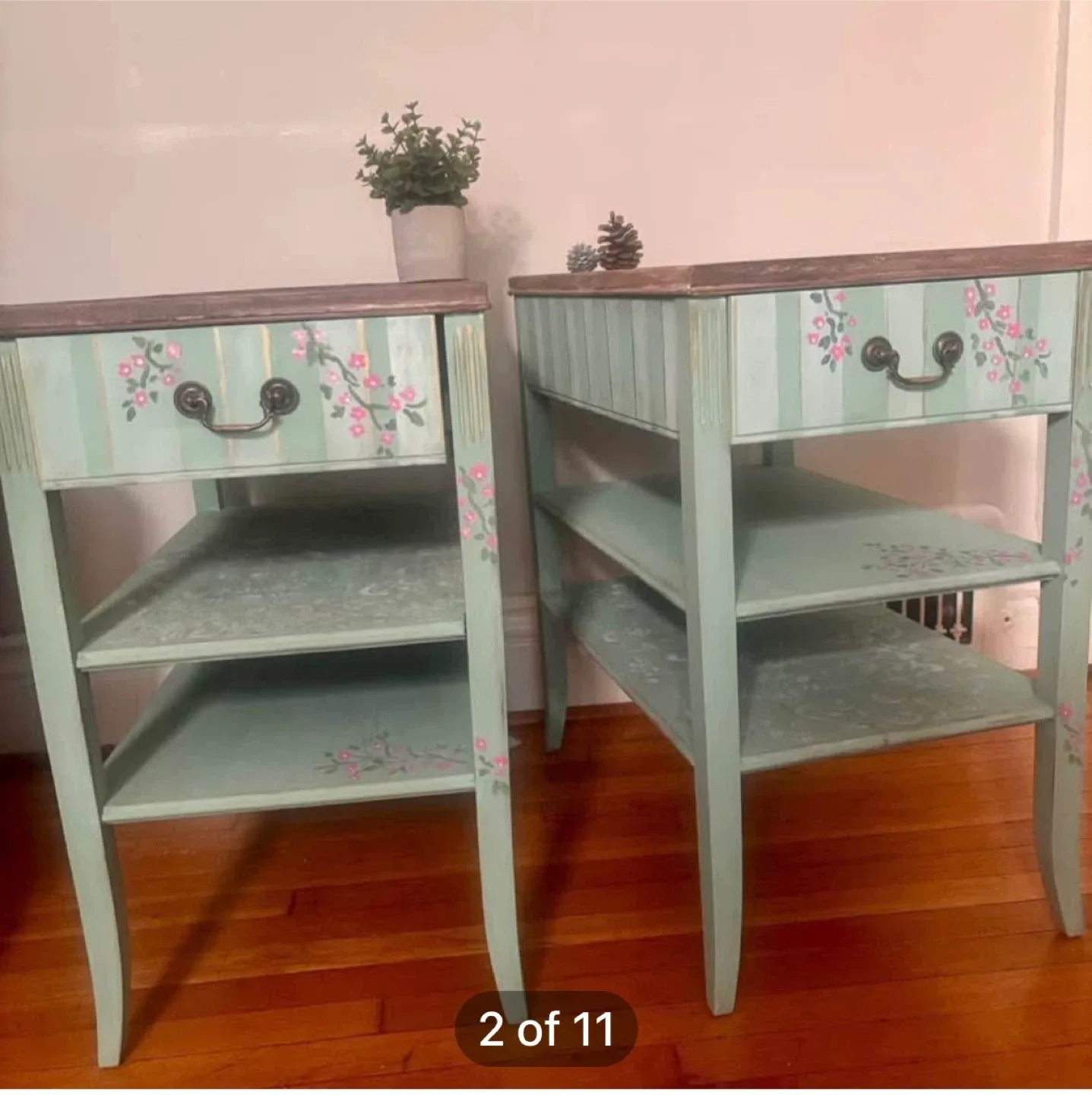 Painted Side Tables - Set of 2 image indicator(2)