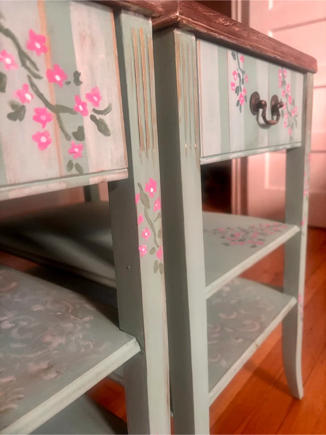 Painted Side Tables - Set of 2 image indicator(6)