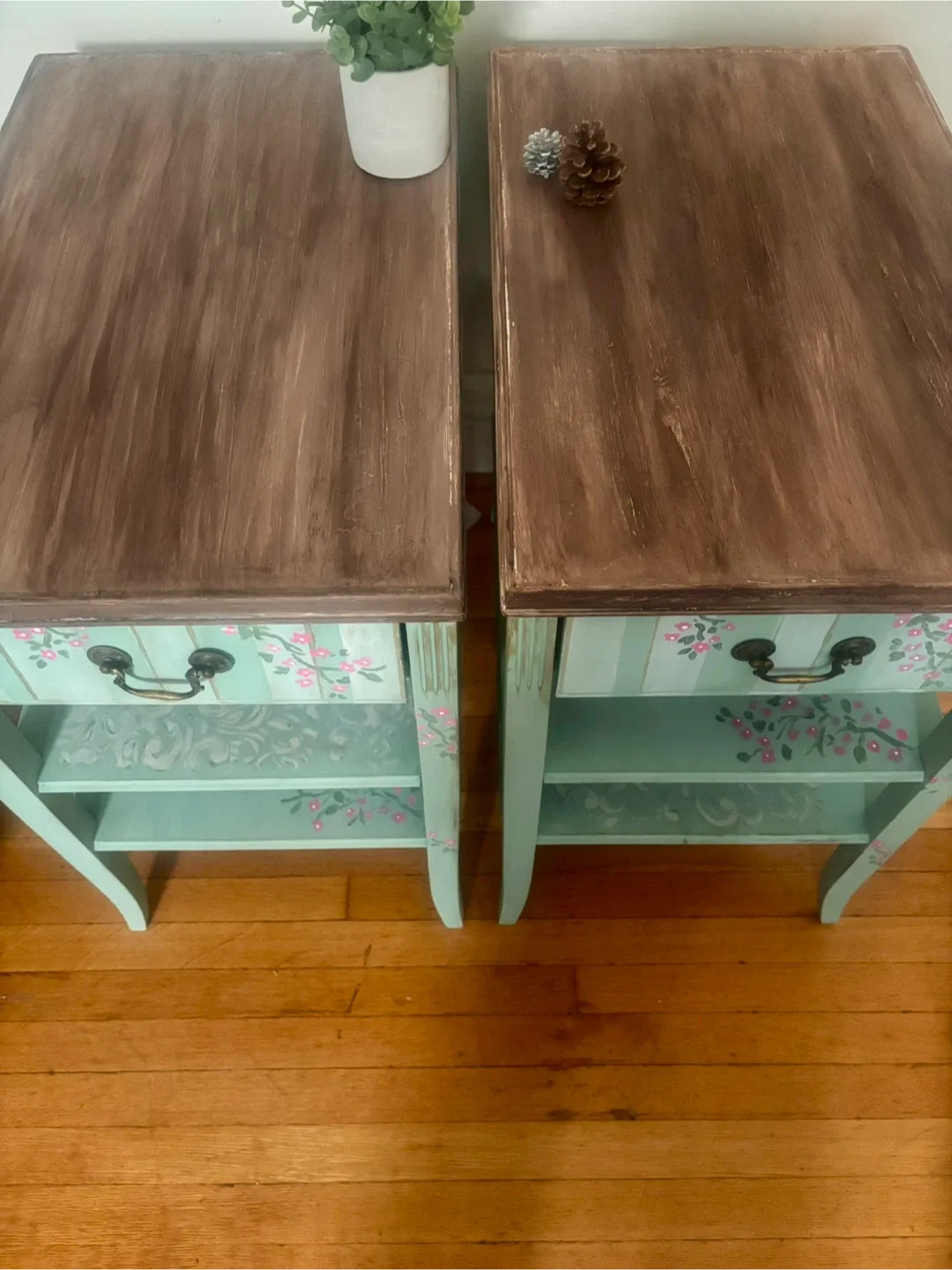 Painted Side Tables - Set of 2 image indicator(9)