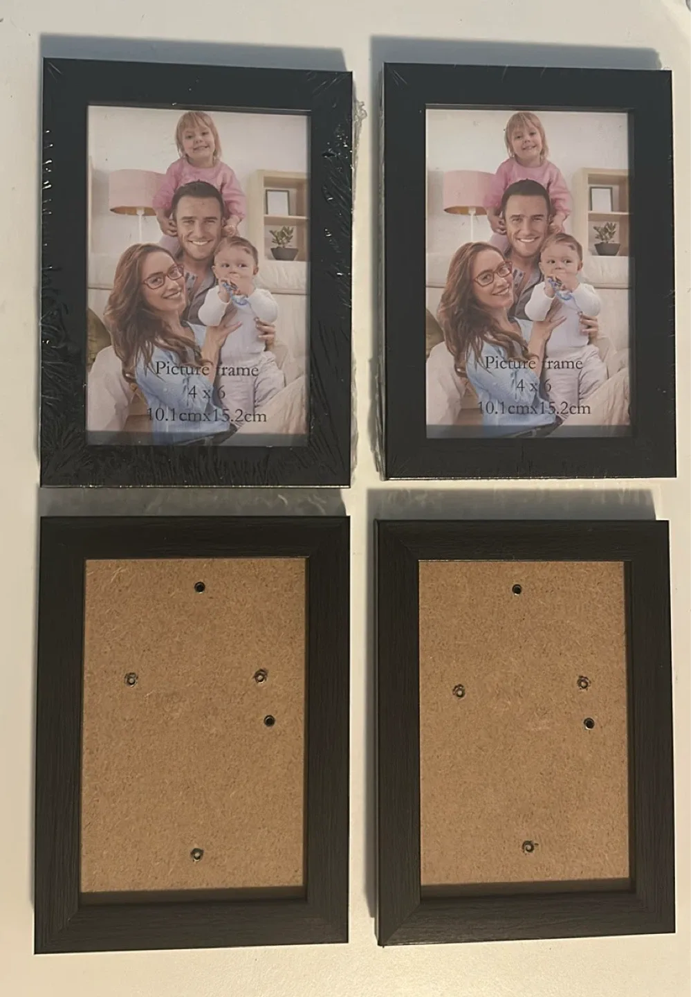 Black Picture Frames - 4x6 thumbnail