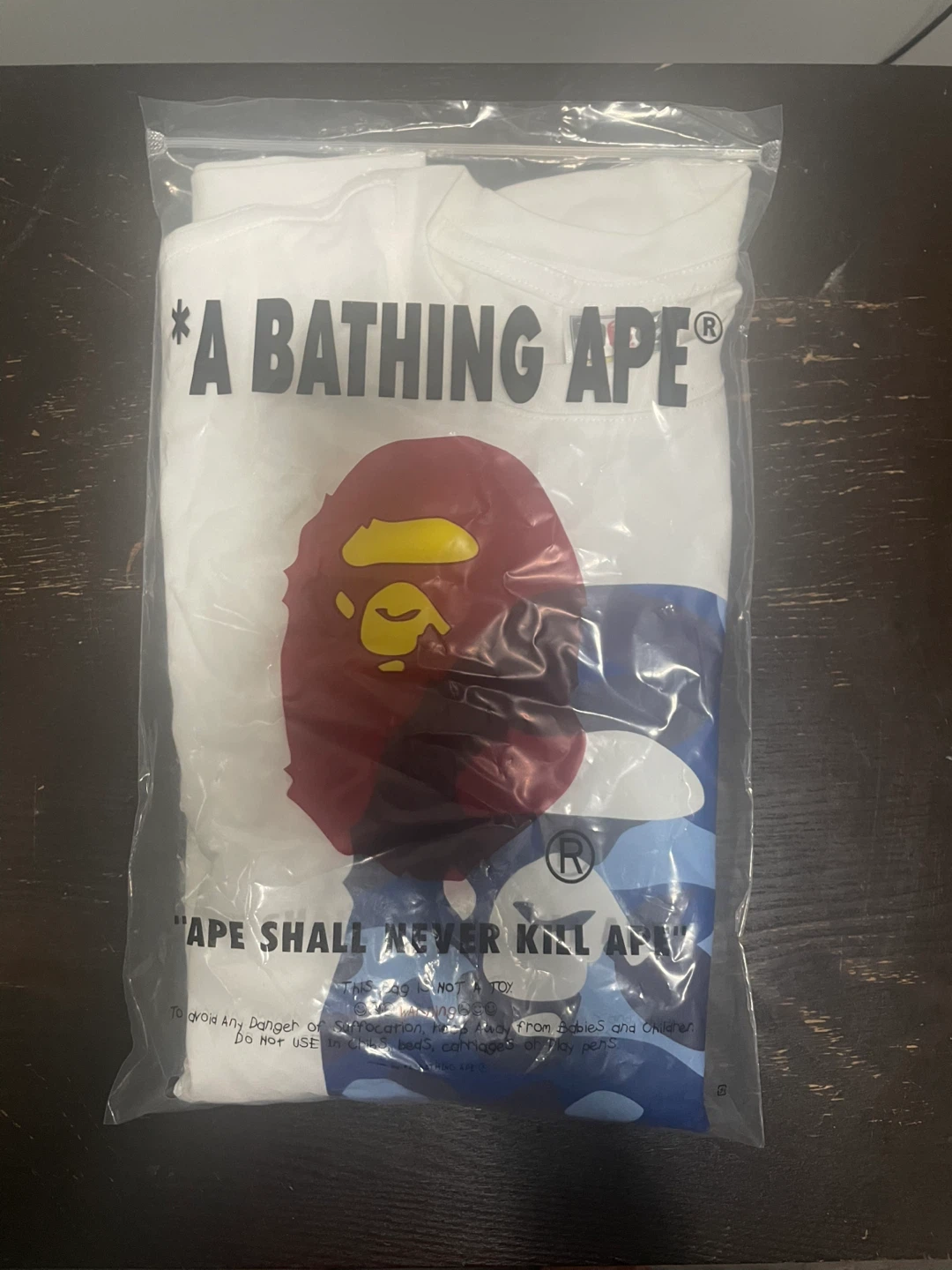 A Bathing Ape (BAPE) White T-Shirt - Size S