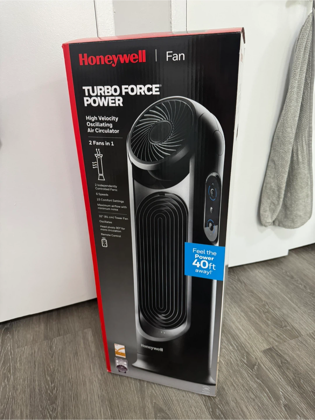 Honeywell TurboForce 2-in-1 Tower Fan