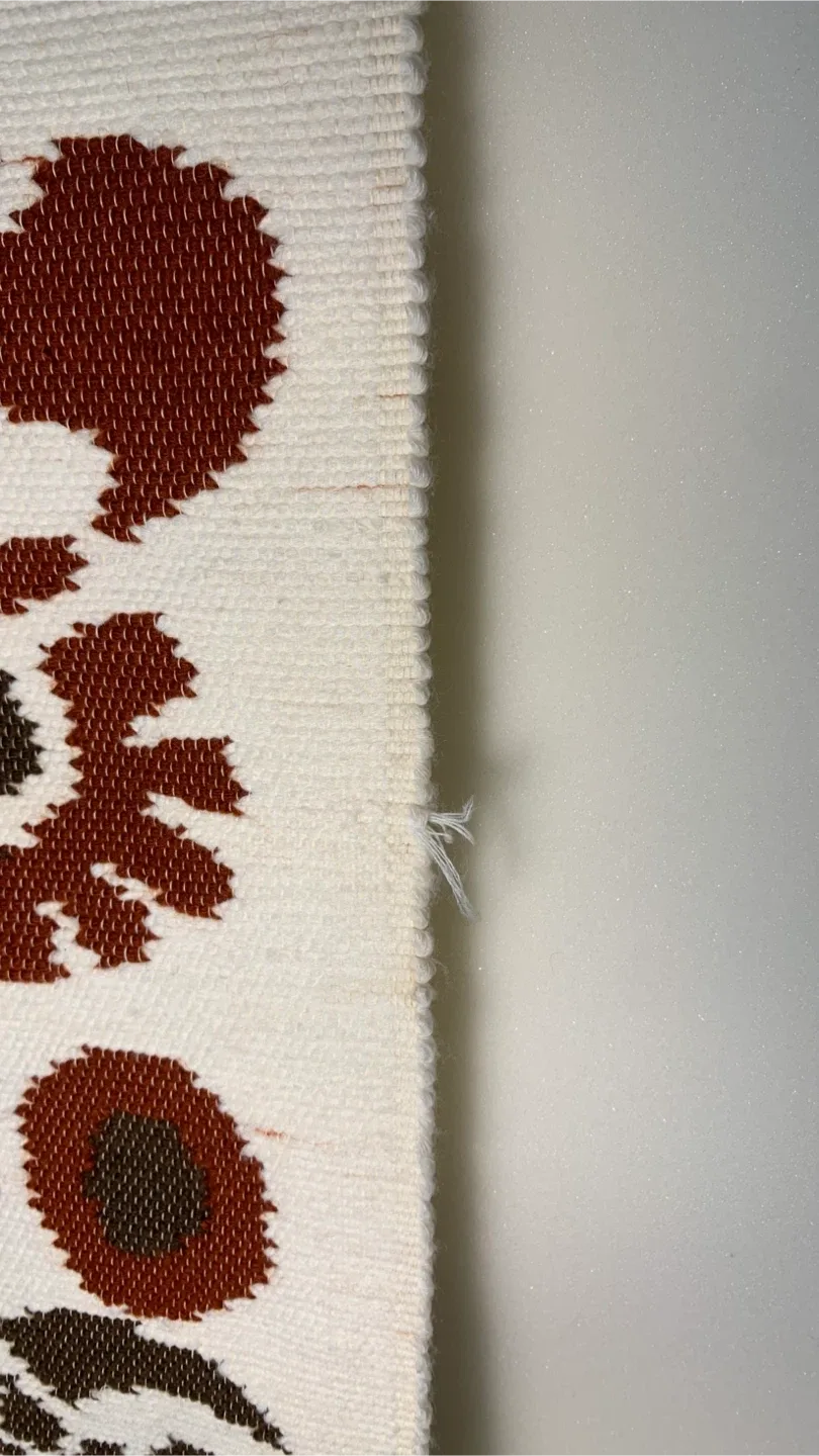 Vintage Handwoven Tapestry Wall Hanging image indicator(6)