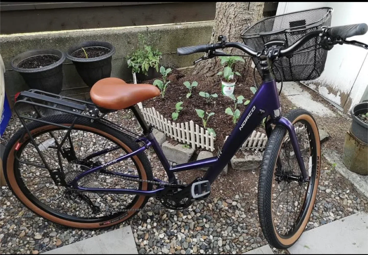 Norco Scene 1 Small Purple Bike with Child Seat image indicator(3)