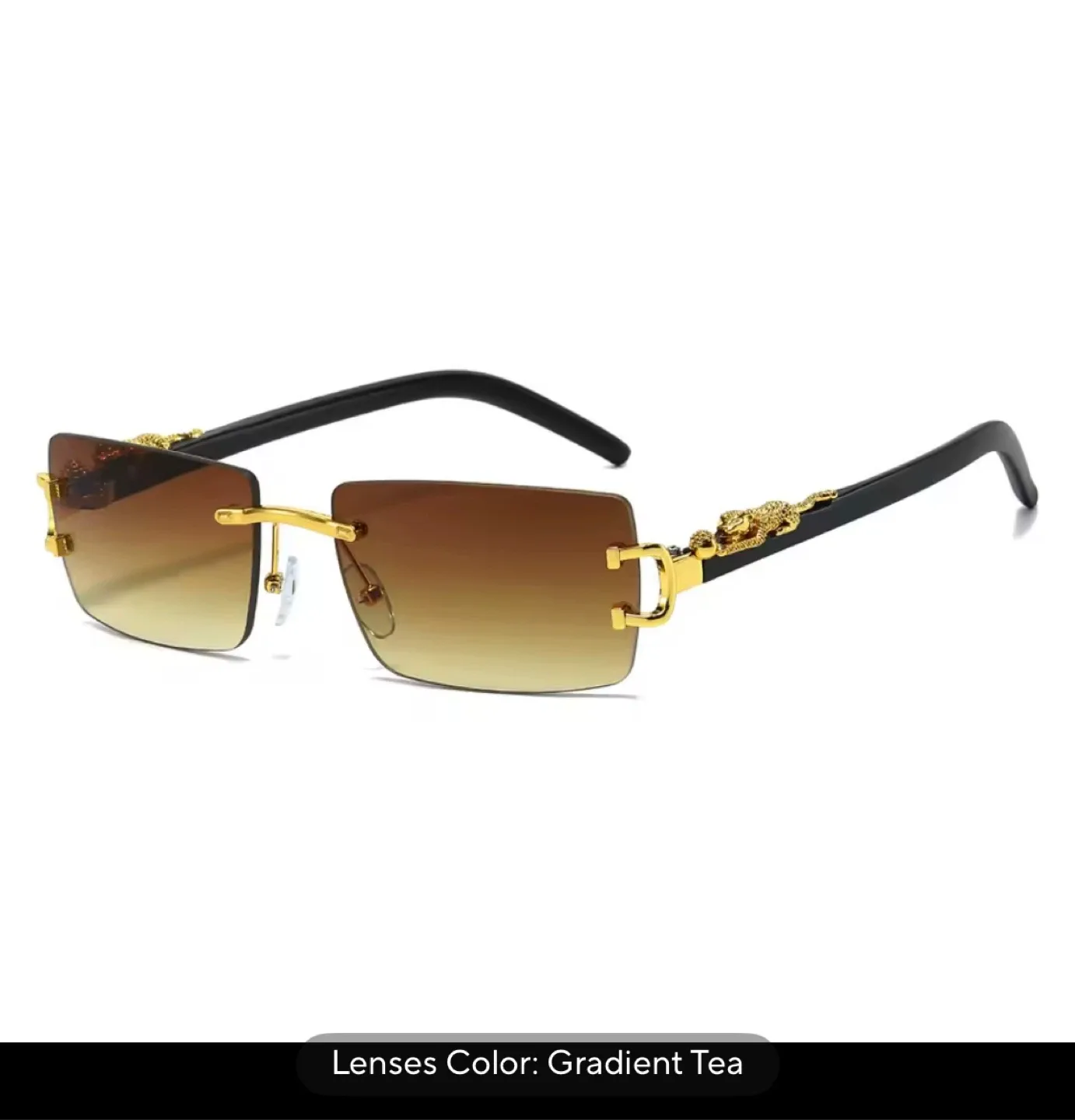 XY Gradient Tea Sunglasses