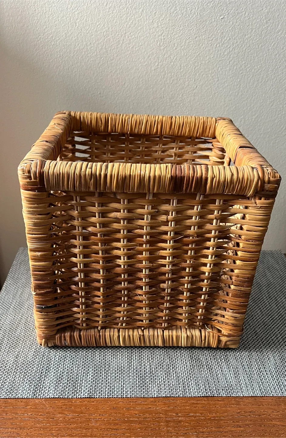 IKEA Branas 9” x 10” Rattan Basket image indicator(5)