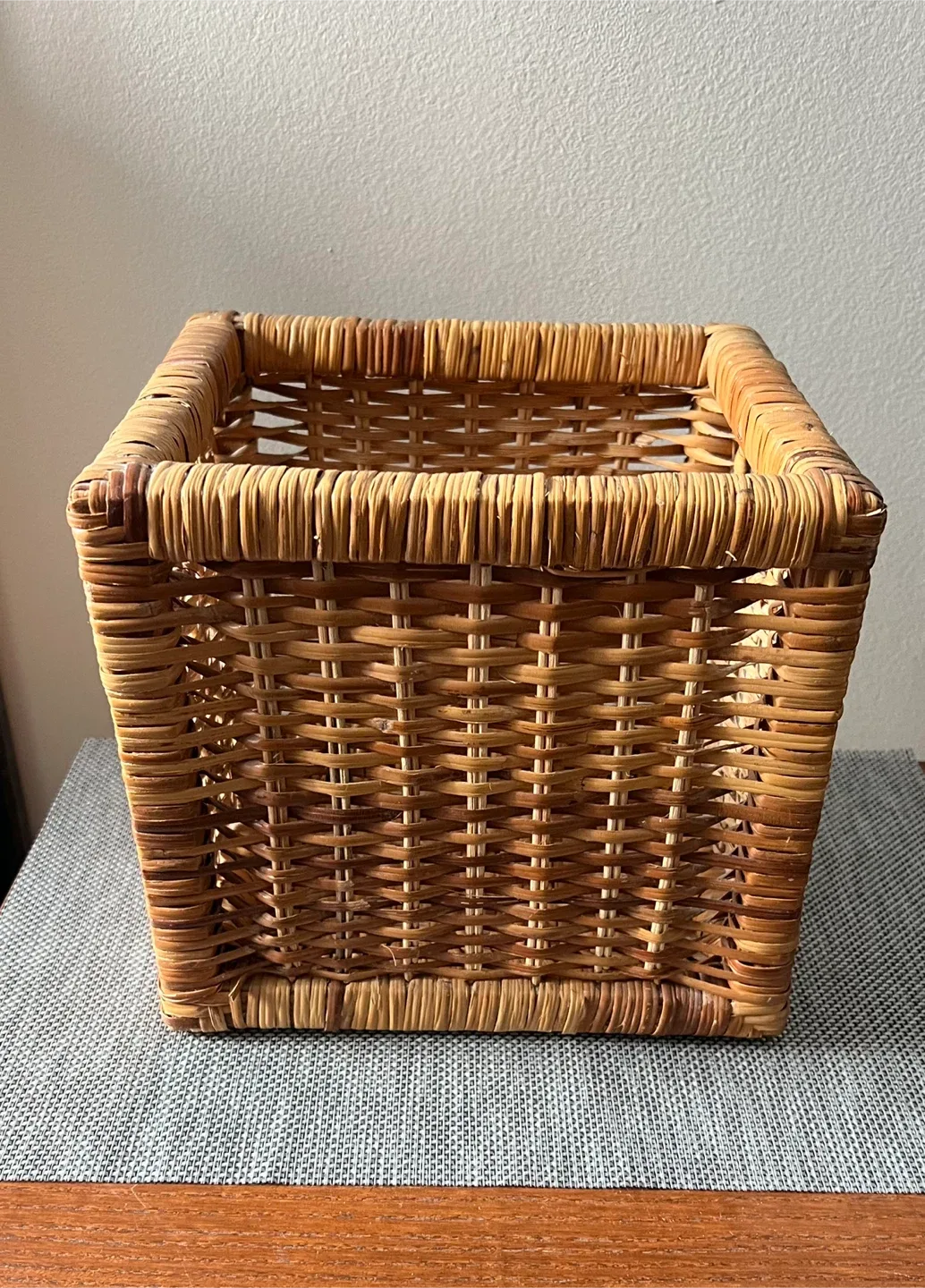 IKEA Branas 9” x 10” Rattan Basket image indicator(3)
