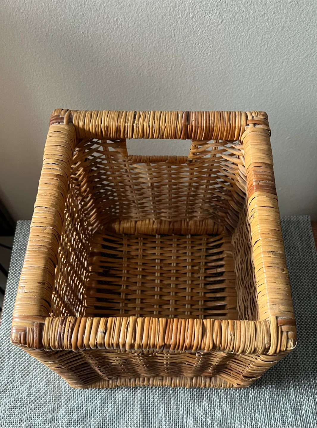 IKEA Branas 9” x 10” Rattan Basket image indicator(6)