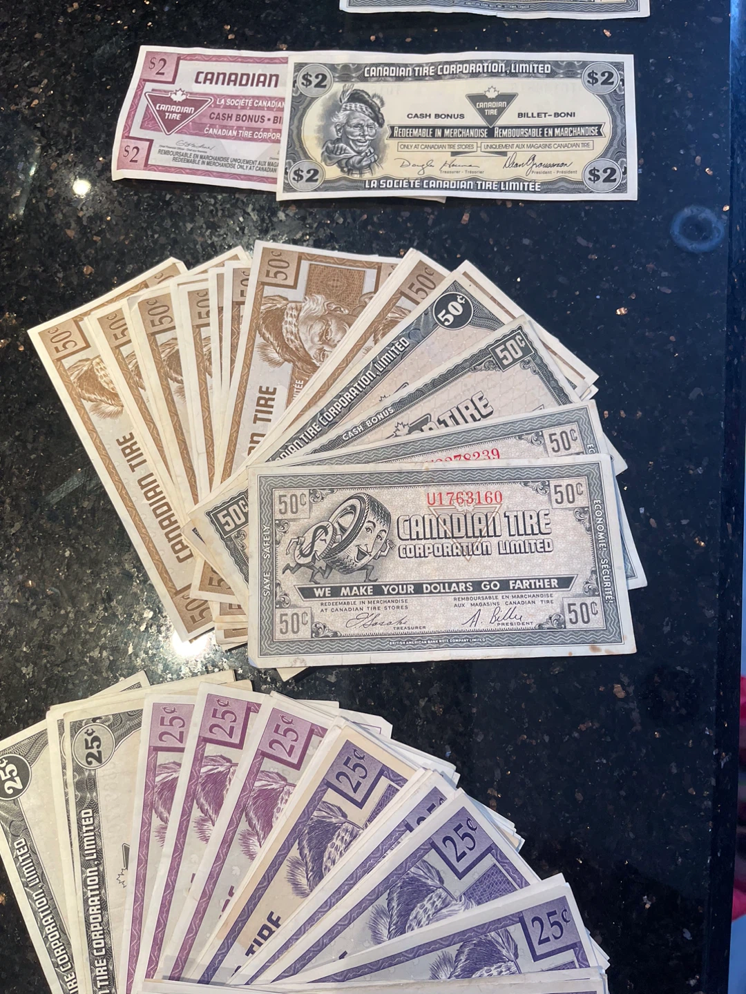 My wife’s Canadian Tire Money & Gift Certificates - photo 2