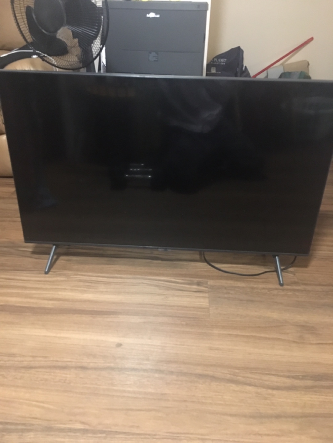 Black Flat Screen TV