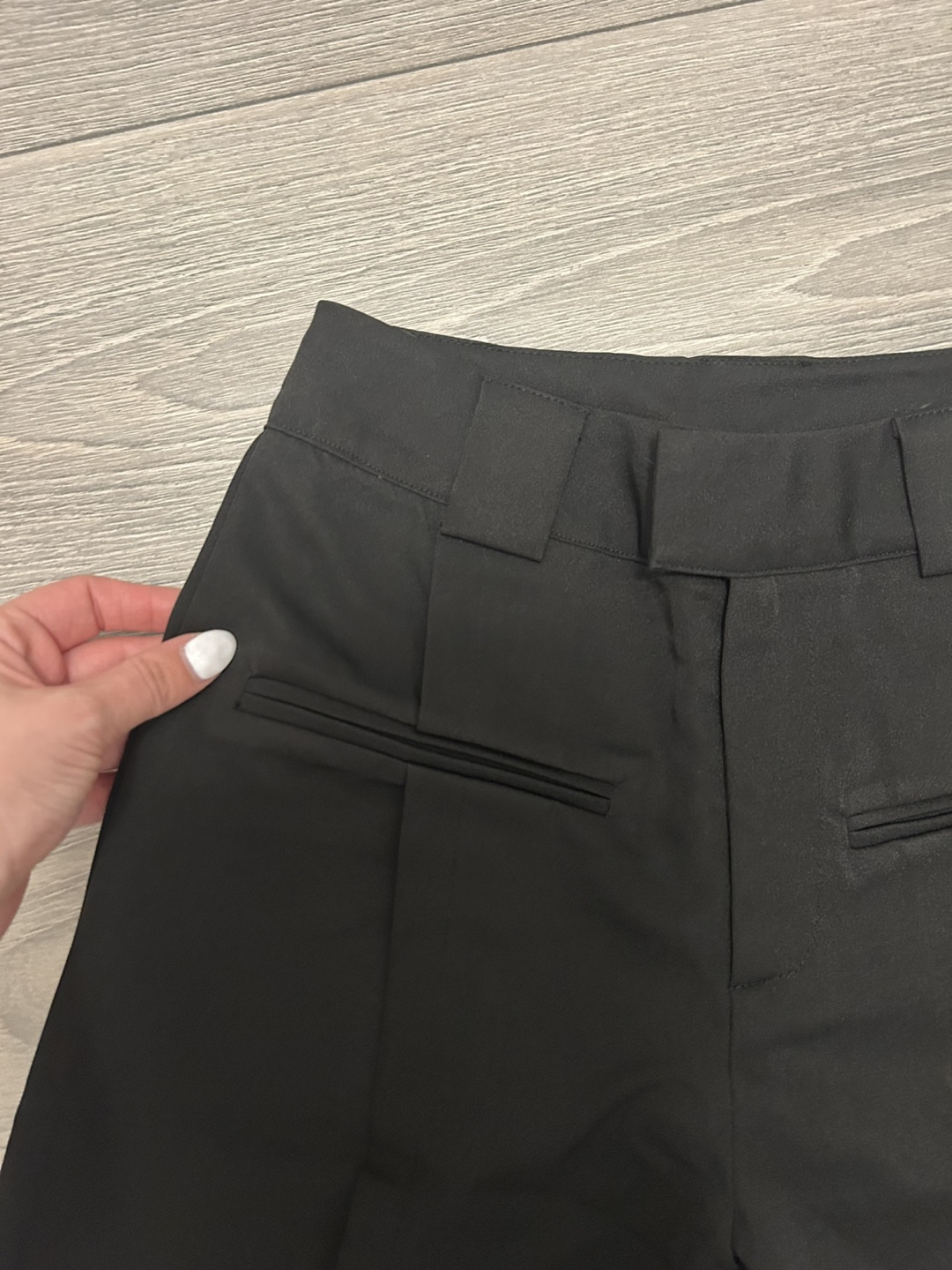 Black Wide Leg Trousers - photo 2