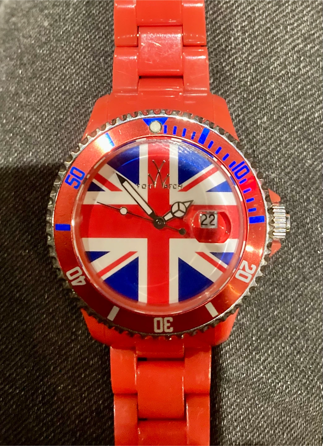Red Watch with Union Jack Face