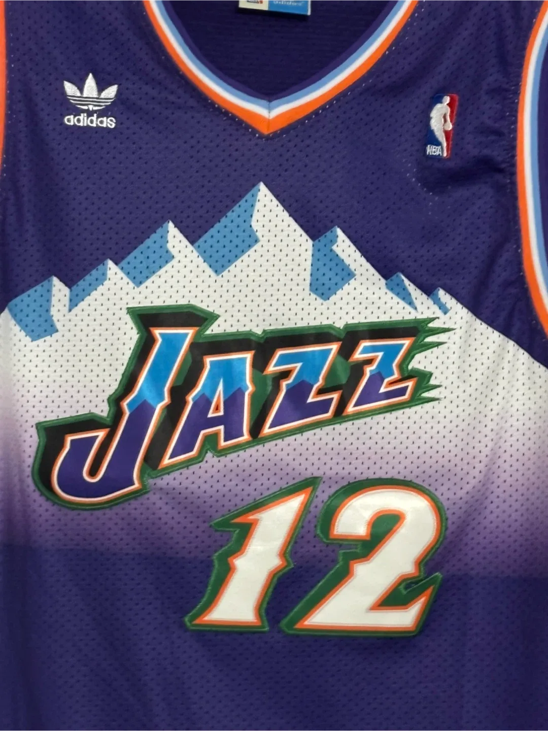 Adidas Utah Jazz Hardwood Classic Stockton Jersey - XL image indicator(2)