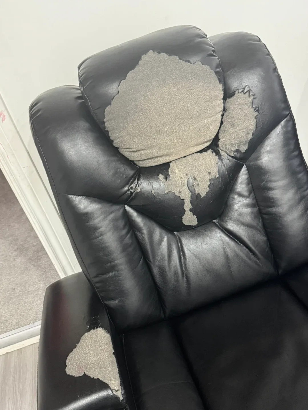 Black Leather Home Theatre Recliner Seats image indicator(5)